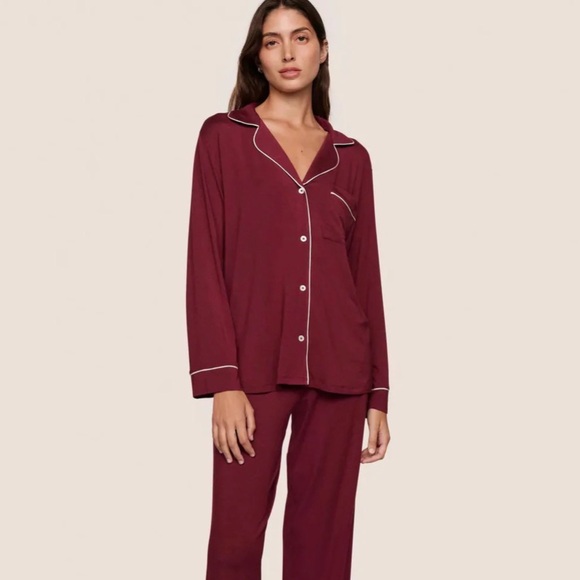 NWT Eberjey Gisele long pj set - Picture 3 of 3